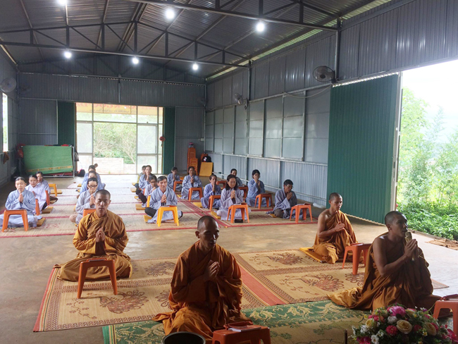 Khóa tu "Ngày An Lạc" Ngọc Đạt 06/7/2018