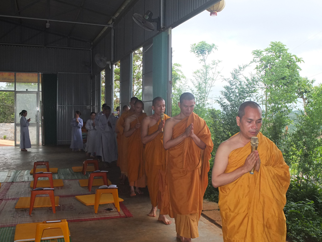 Khóa tu "Ngày niệm Phật" Ngọc Đạt 21/6/2018