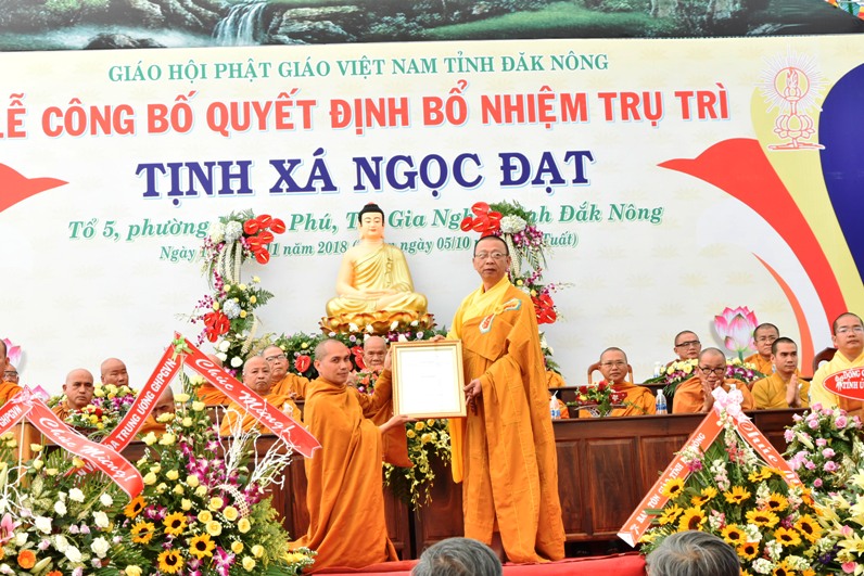 Video: Bổ nhiệm trụ trì tịnh xá Ngọc Đạt