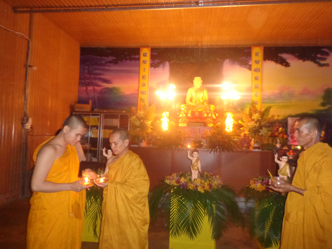 Tịnh xá Ngọc Đạt tổ chức lễ Phật đản PL.2562